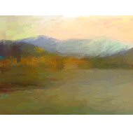 lake como fine art painting
