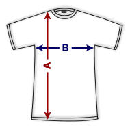 mens t shirt sizes