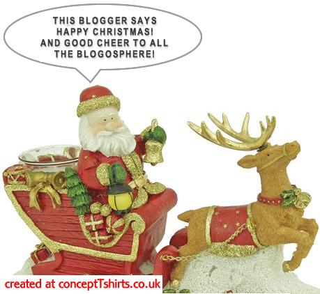 Happy Christmas blogosphere from Santa